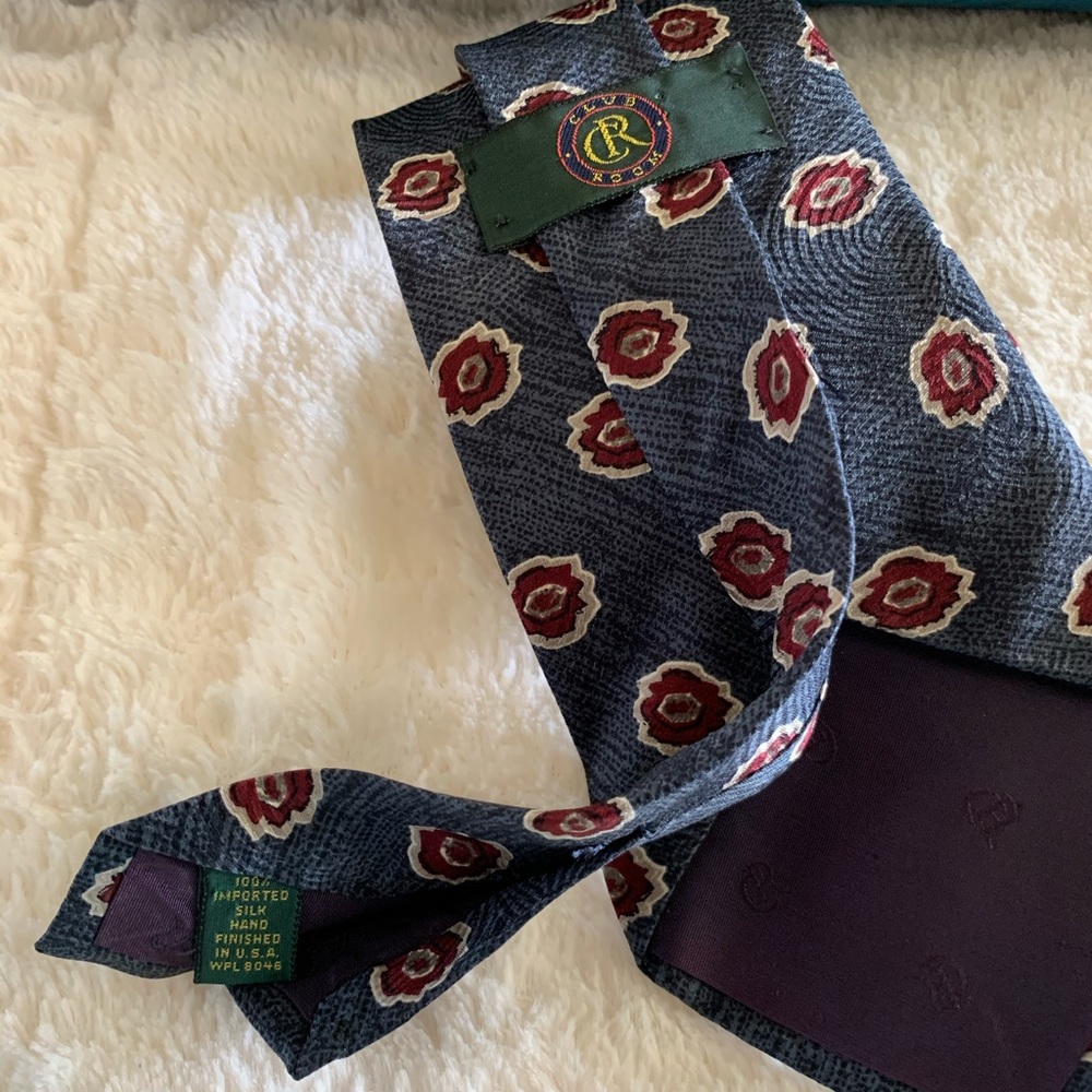 Club Room by Macy’s Silk Tie - Picture 3 of 4